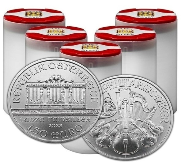Investičné striebro, mince 1oz