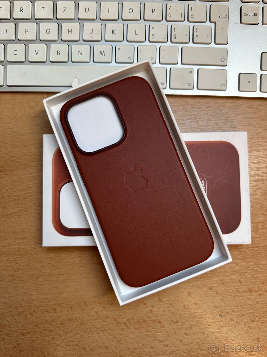 iPhone 14 Pro kožený obal