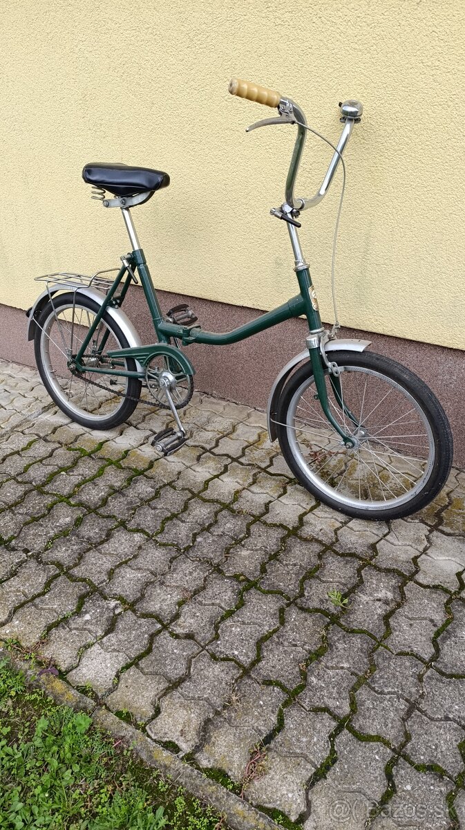 Retro Skladací bicykel