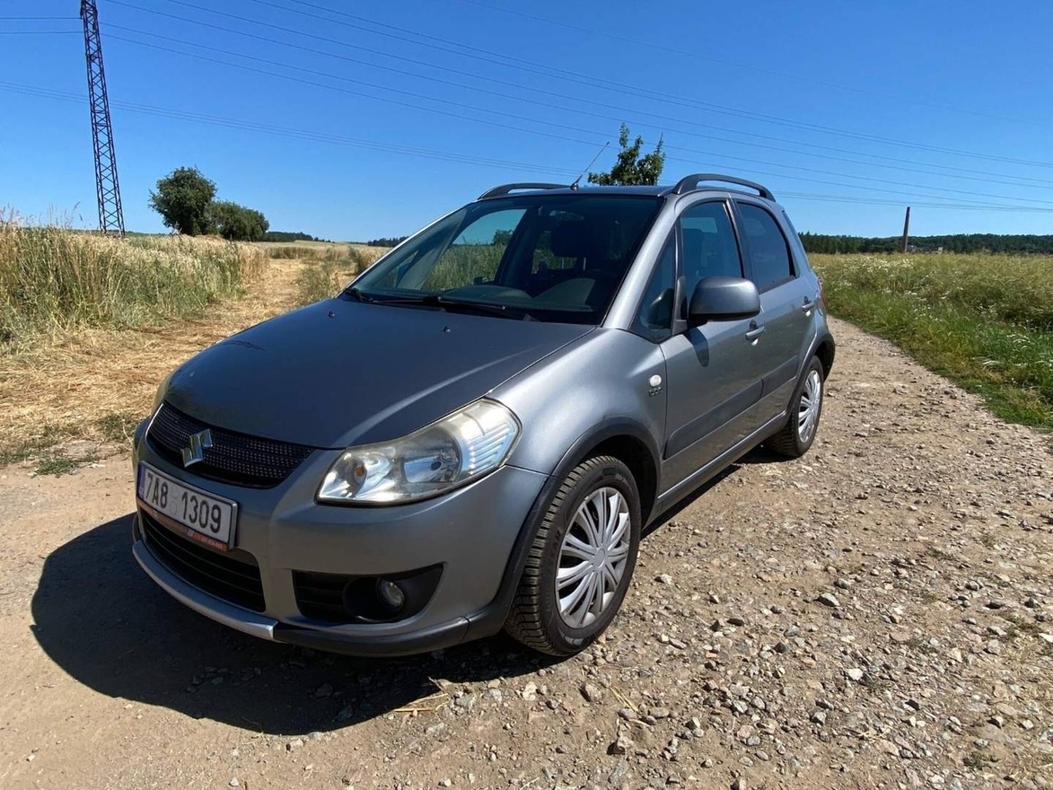 SUZUKI SX4 1.9 JTD 88kW 4x4 klimatizace ČR 1.maj STK 8/27