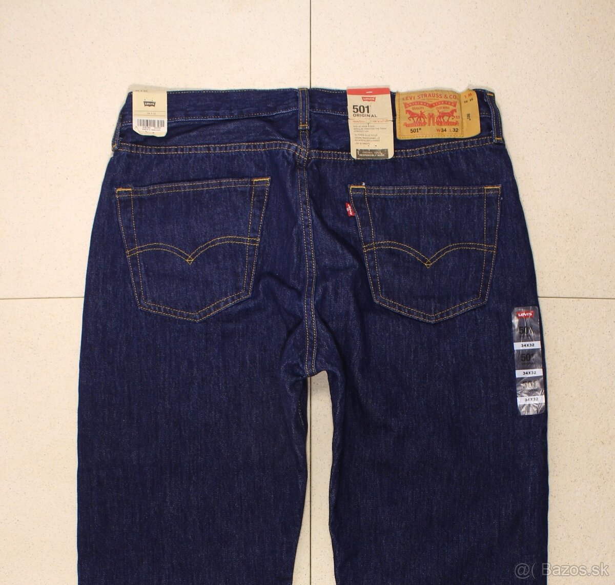 Džíny Levi's 501 Original W34/L32=44/114cm p161