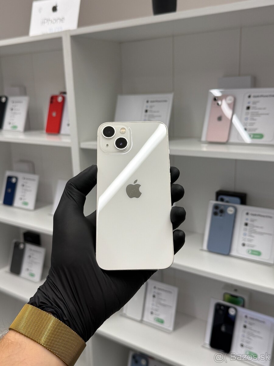 ZÁRUKA 2 ROKY / Apple iPhone 13 128GB Starlight, 100%