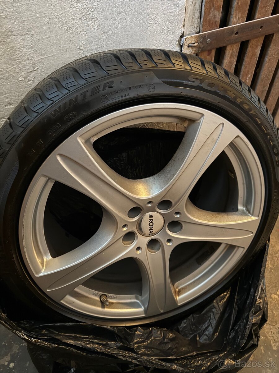 Lacná zimná R19 sada - pneumatiky Pirelli P Zero