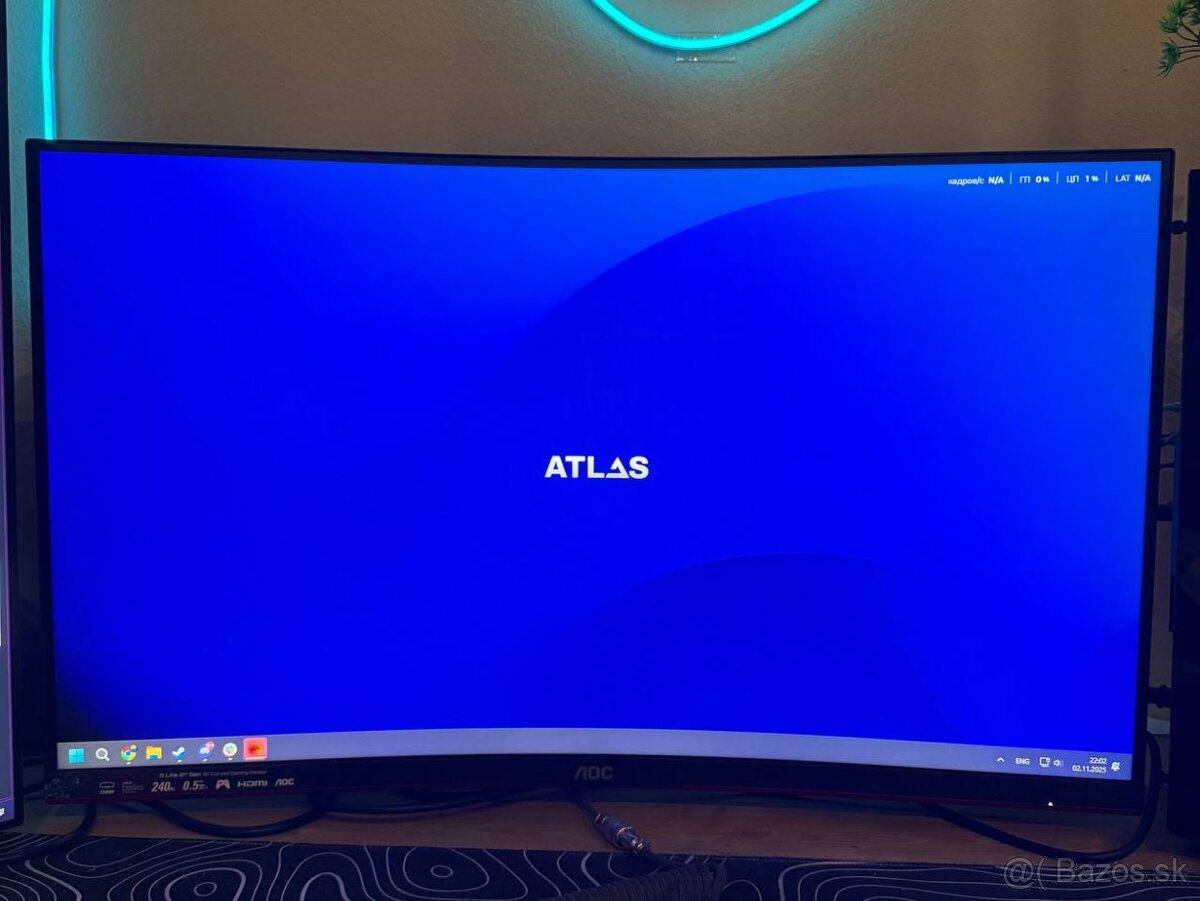 herny monitor AOC "32 240 hz 1920x1080 full hd