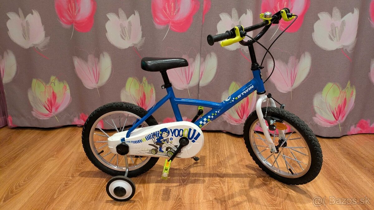 Detský bicykel BTWIN COP TROOPER (16" kolesá)
