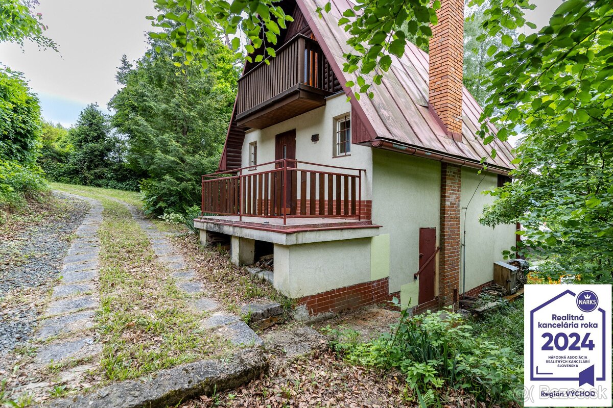 Chata v rekreačnej oblasti, Domaša