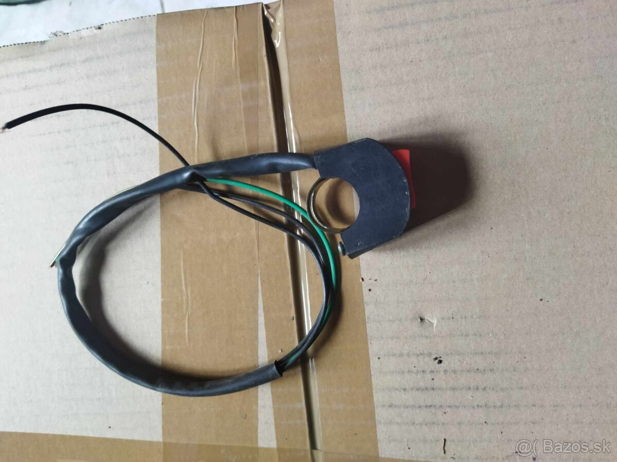 Vypínač na riadidlá OFF ON ON TERA VARI AGZAT MOTOCYKEL