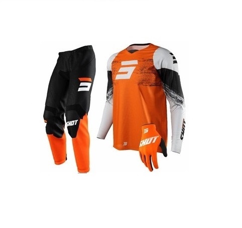 Predám čierno oranžový set nohavice dres shot