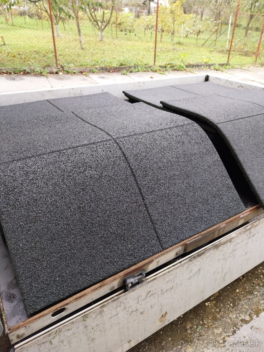 Gumená podlaha,podložka