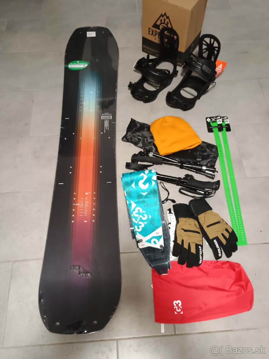 Nový splitboardový komplet Nitro Team