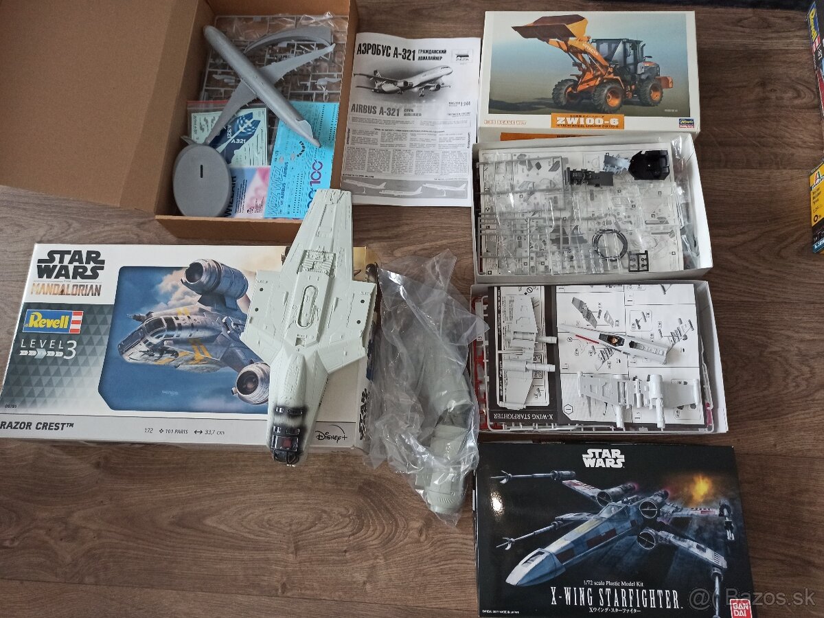 Predam plastove modely