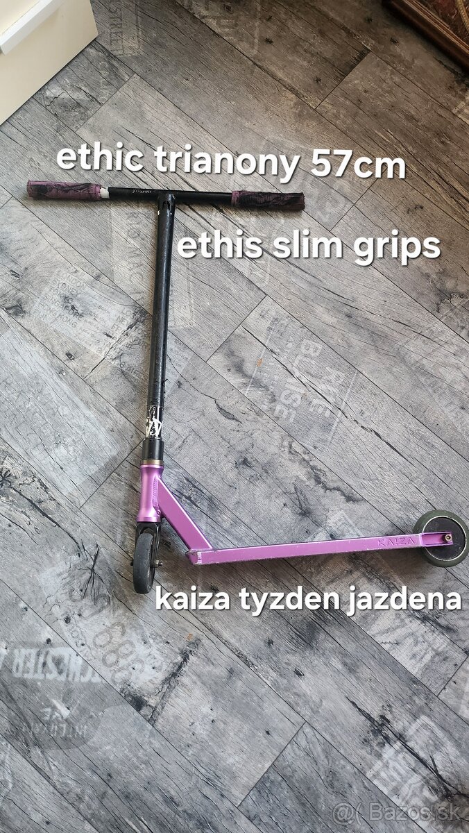 Komponenty na freestyle kolobežky