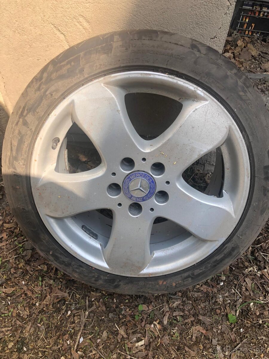 Sada letných pneumatík 5x112…255/45 R17