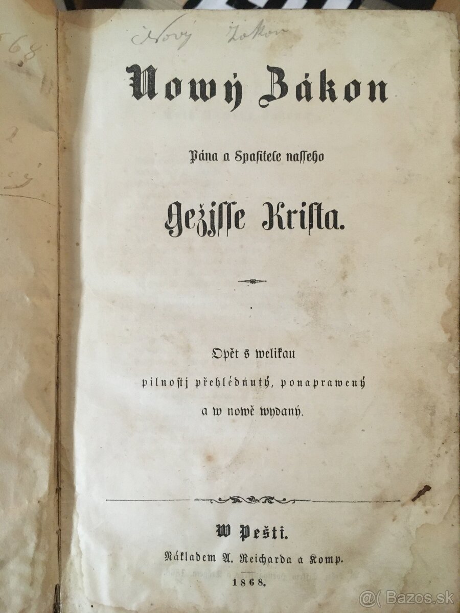 Nový zákon Ježiša Krista
