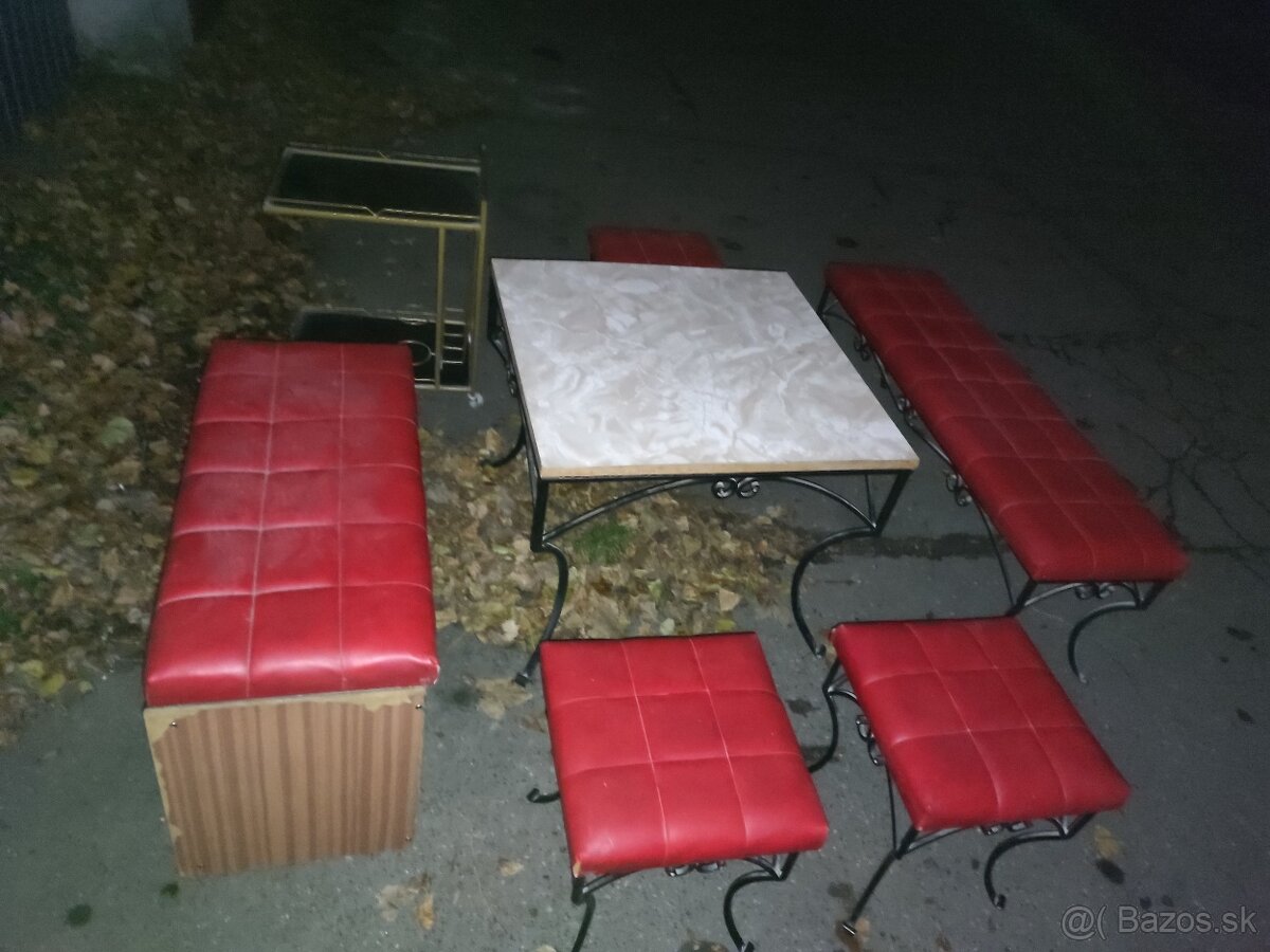 Záhradný nábytok komplet