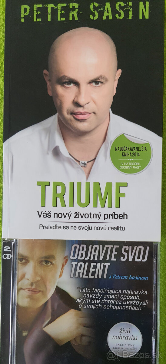 Peter Sasín: Triumf + Objavte svoj talent 2 CD
