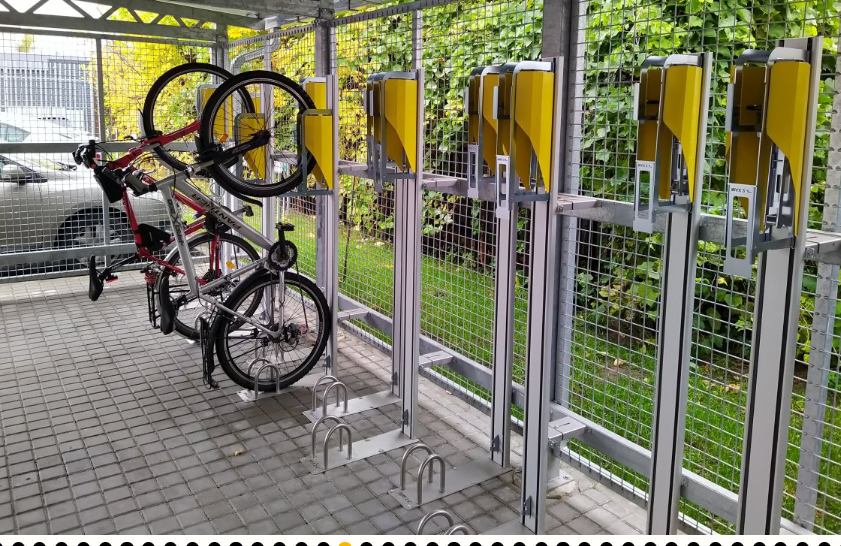 parkovanie pre bicykle, mini garaže,vertikalny vytah