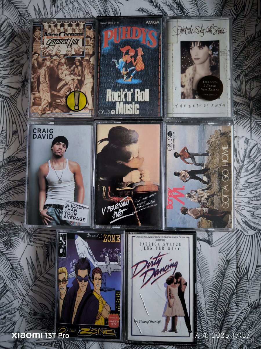 MC kazety originalky 10€