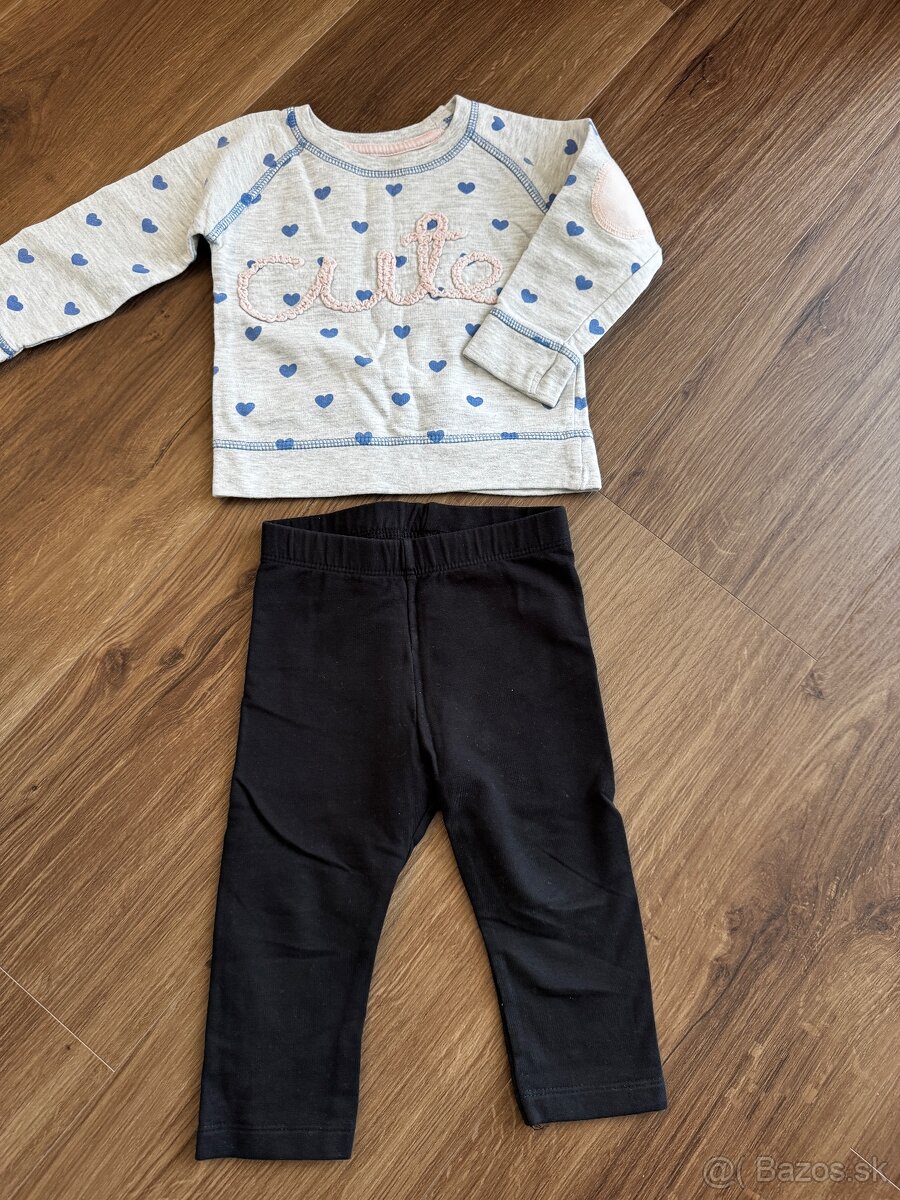 Mikina a leginy, 9-12 mesiacov