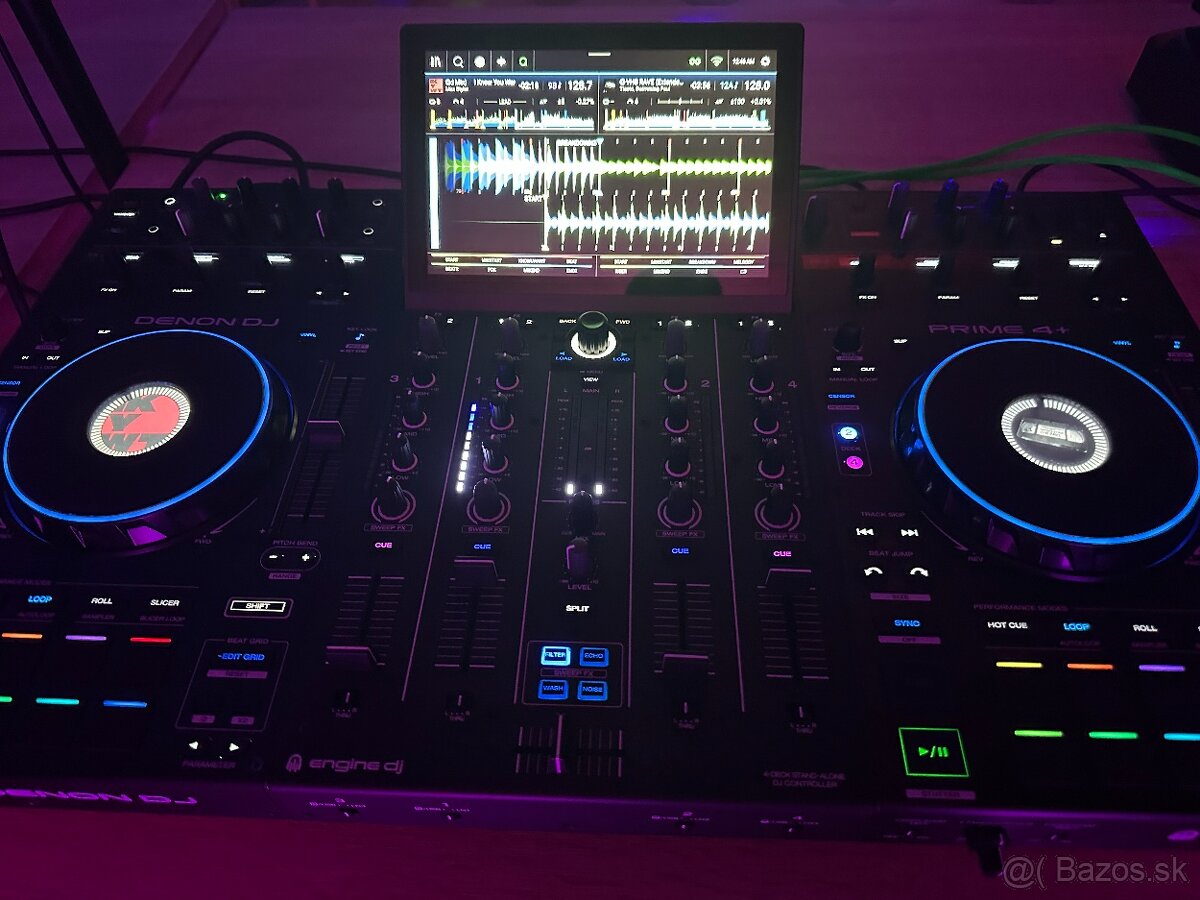 Denon Prime 4+ , 2TB SSD, Decksaver, UDG taška, v záruke
