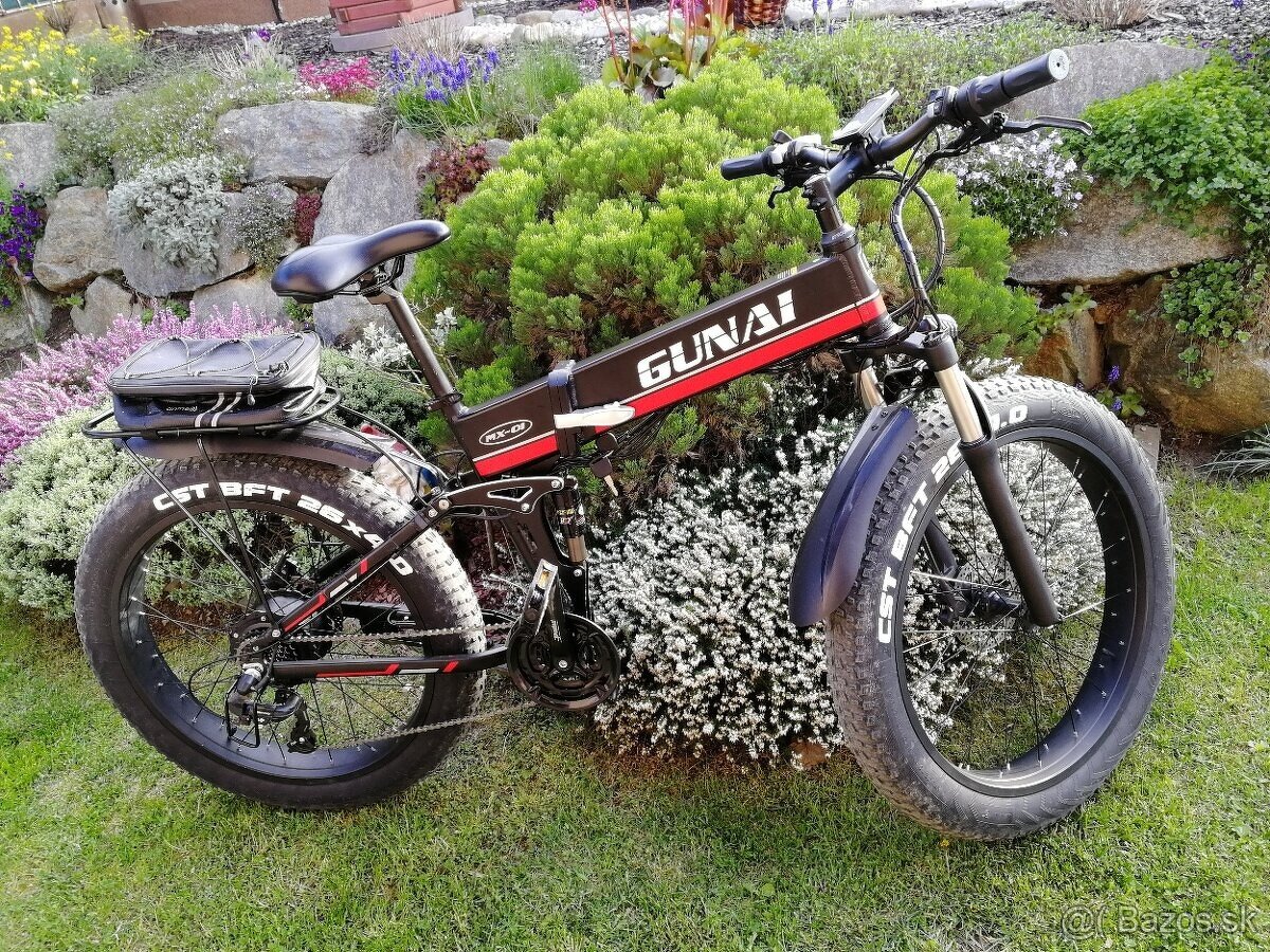 Predám 5-ročný skladací eBike GUNAI MX01