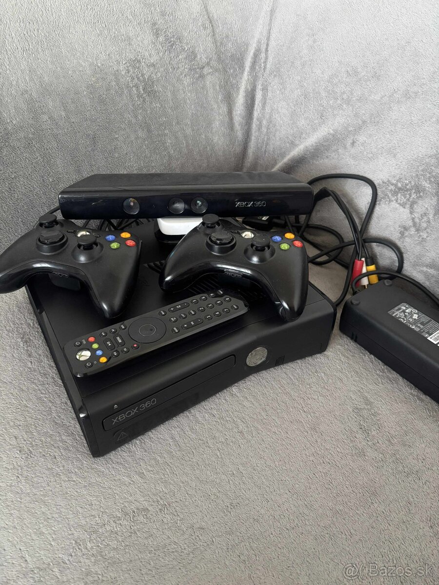 Xbox 360 + bohatá zbierka hier