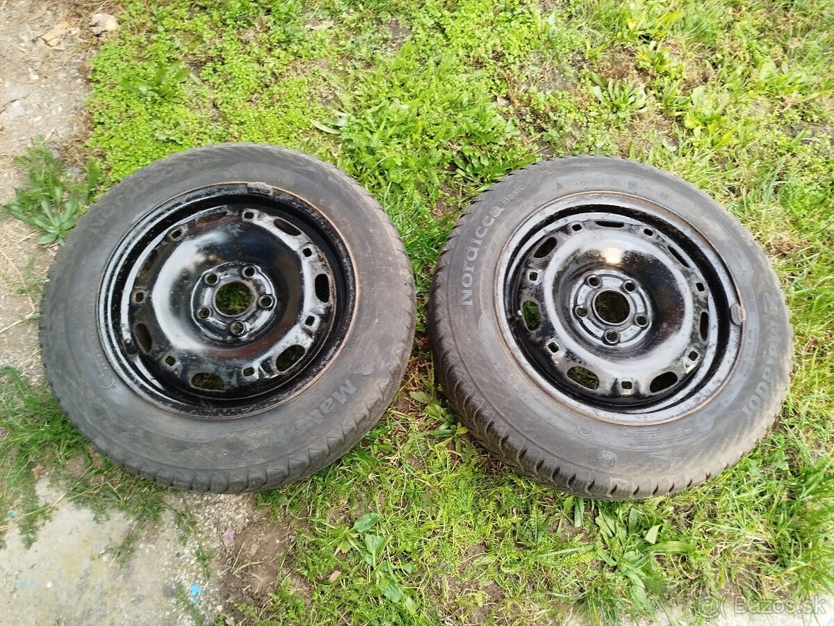 Pneumatiky 3+1 po 5€ 165/70 R14 zimné