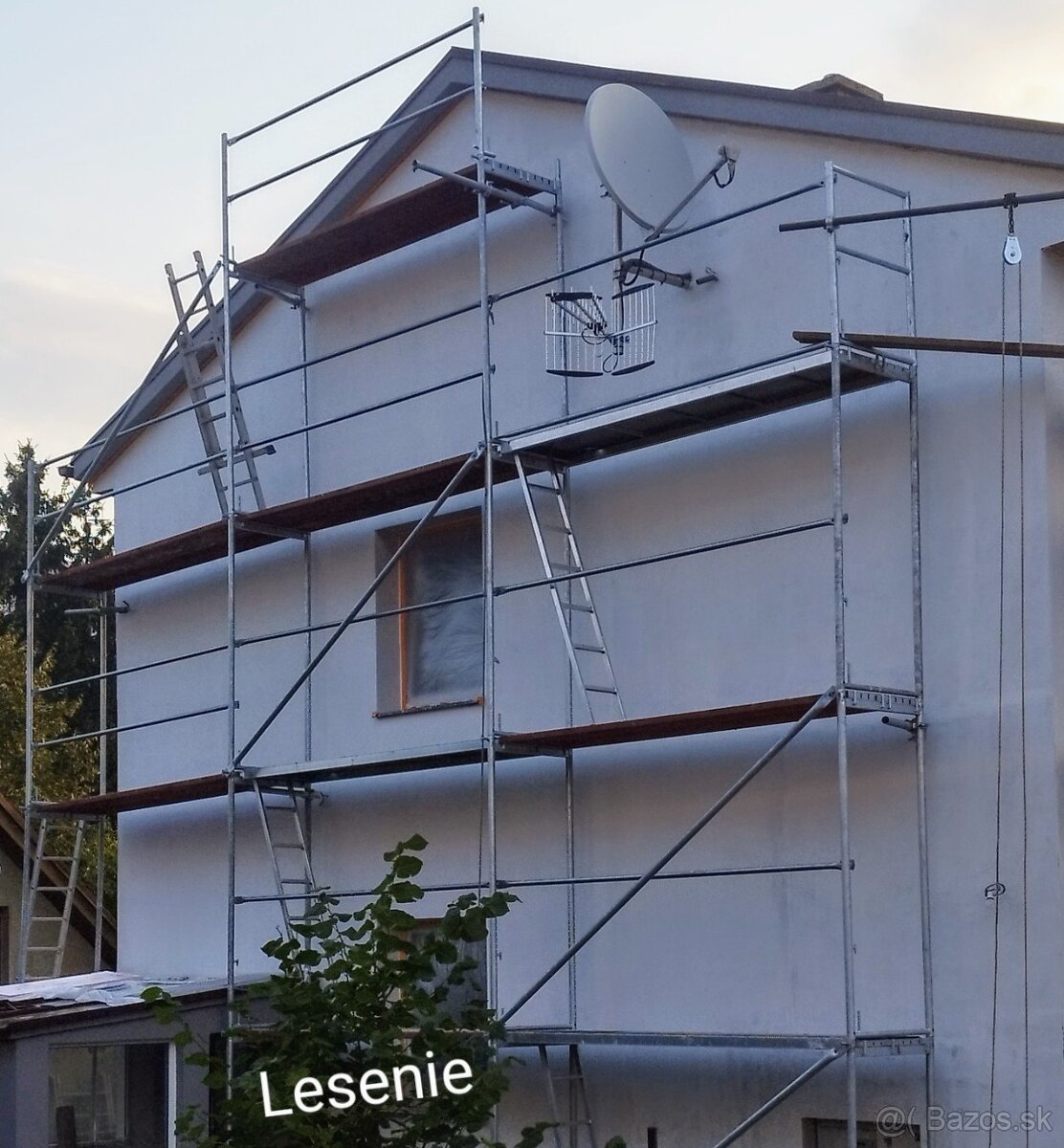 Stavebné lešenie 13,8 m - NOVÉ- MOŽNOSŤ ODPOČTU dph