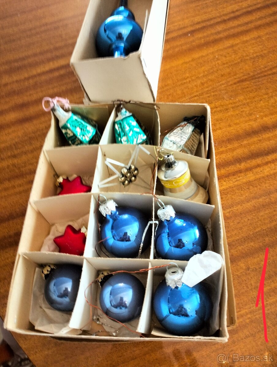 Vintage vianočné ozdoby