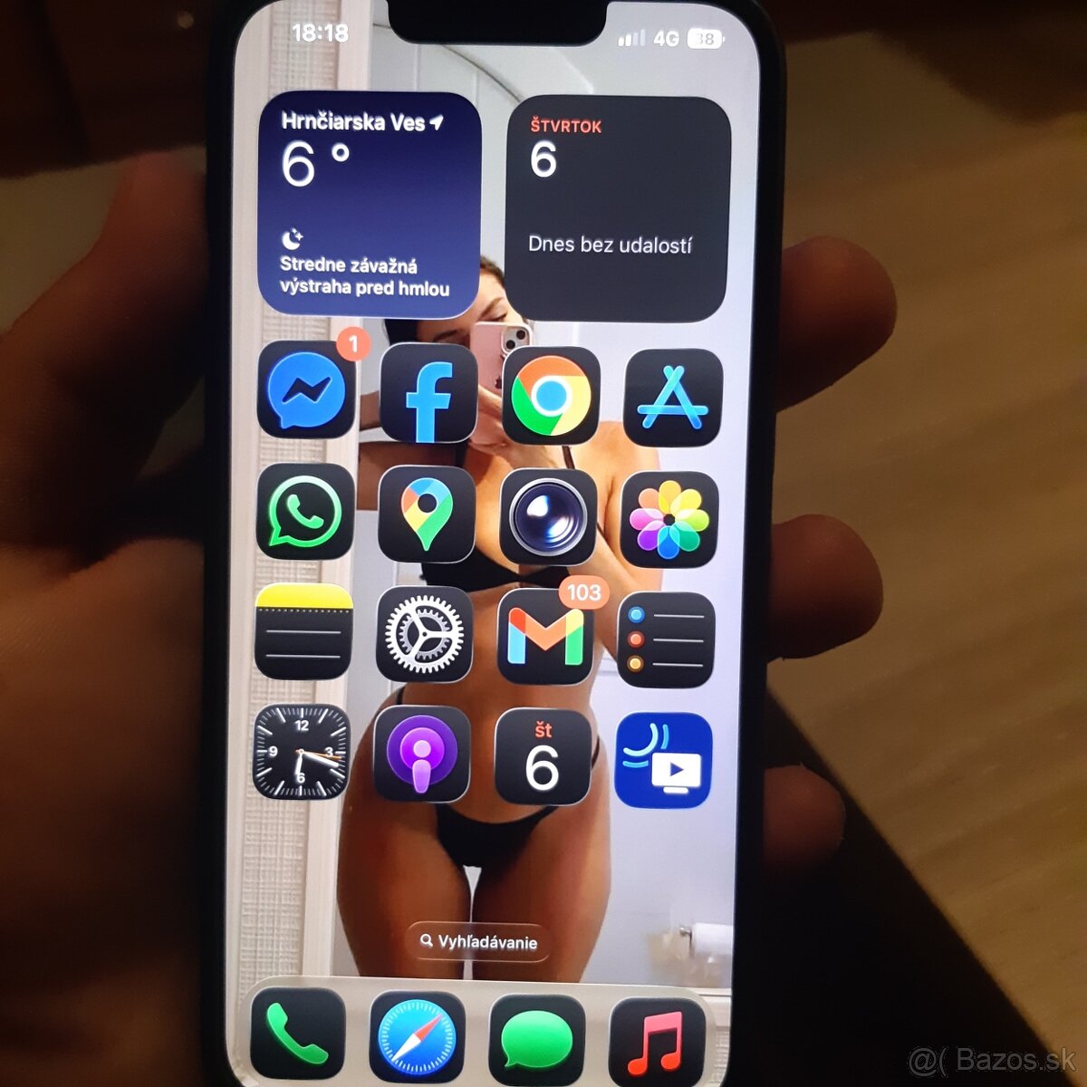 Predám iPhone 13 128gb Modrý