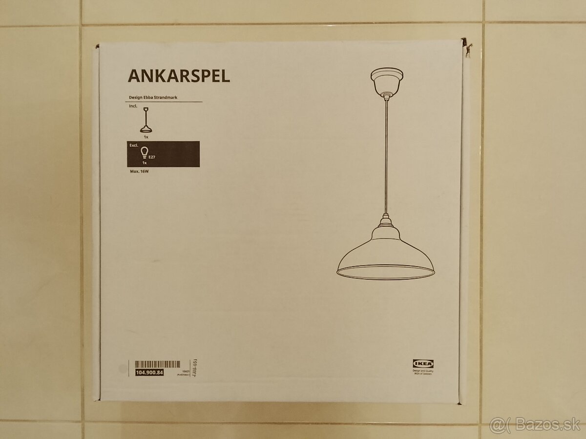Závesná lampa IKEA Ankarspel