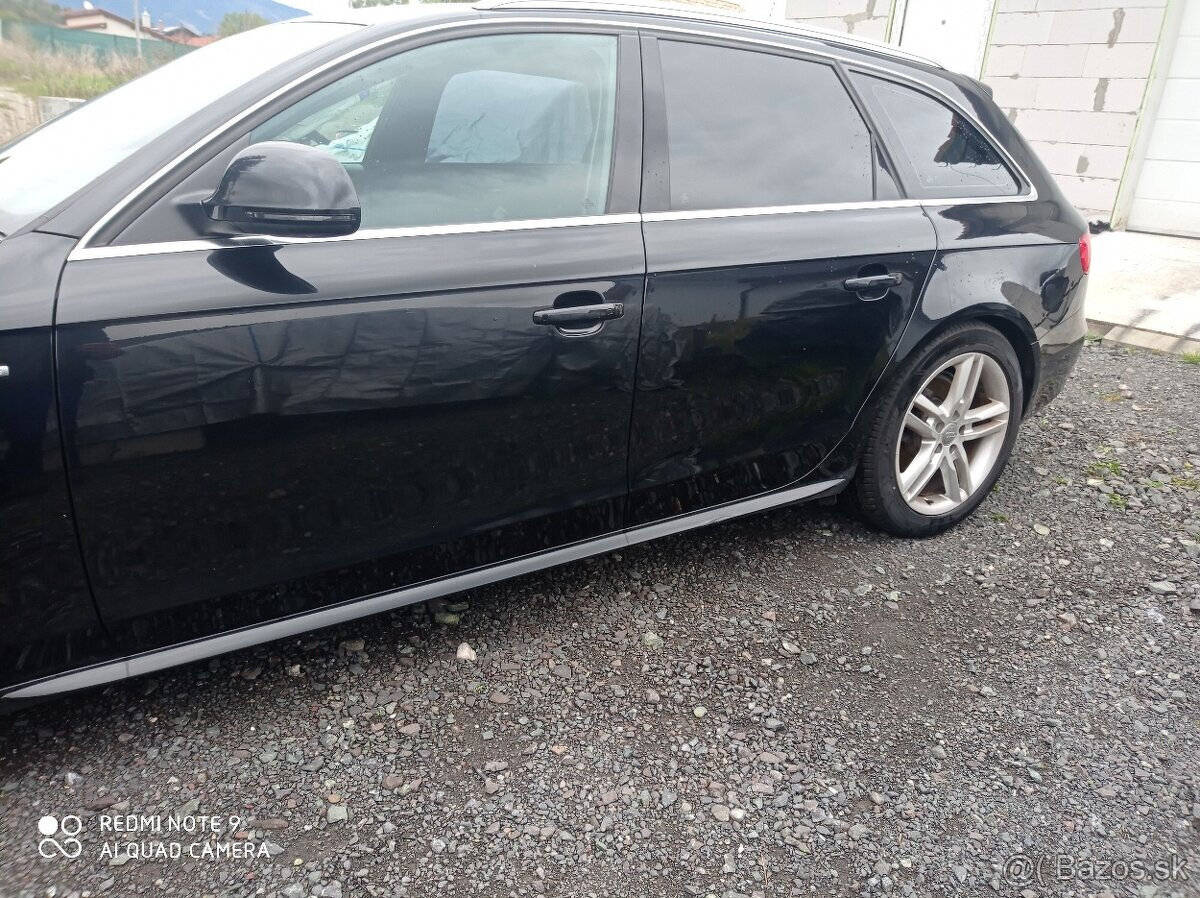 ľavé predné dvere Audi A4 b8