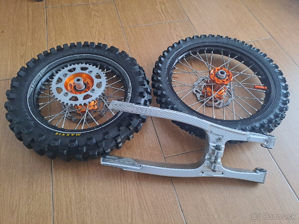 Predám veľké kolesa na ktm 50sx