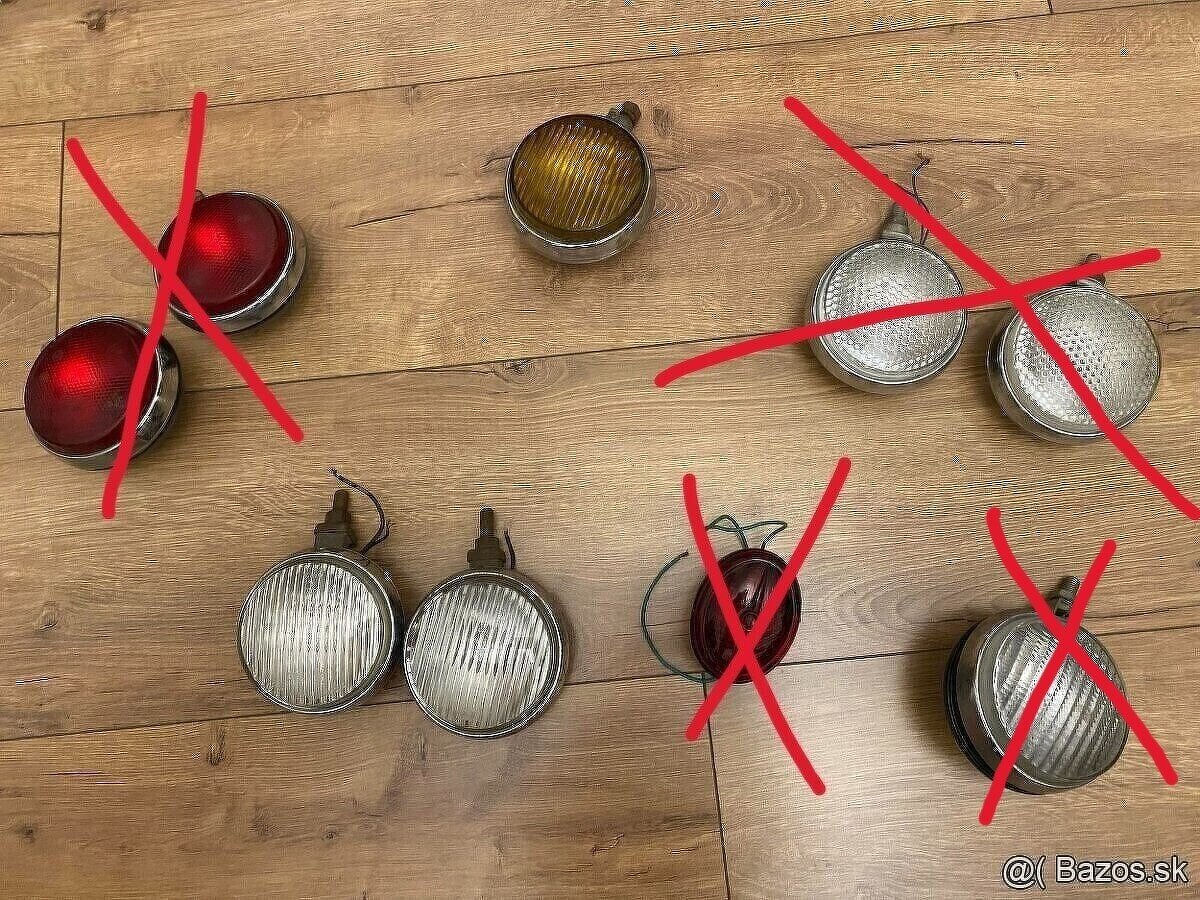 Staré prídavné svetlá