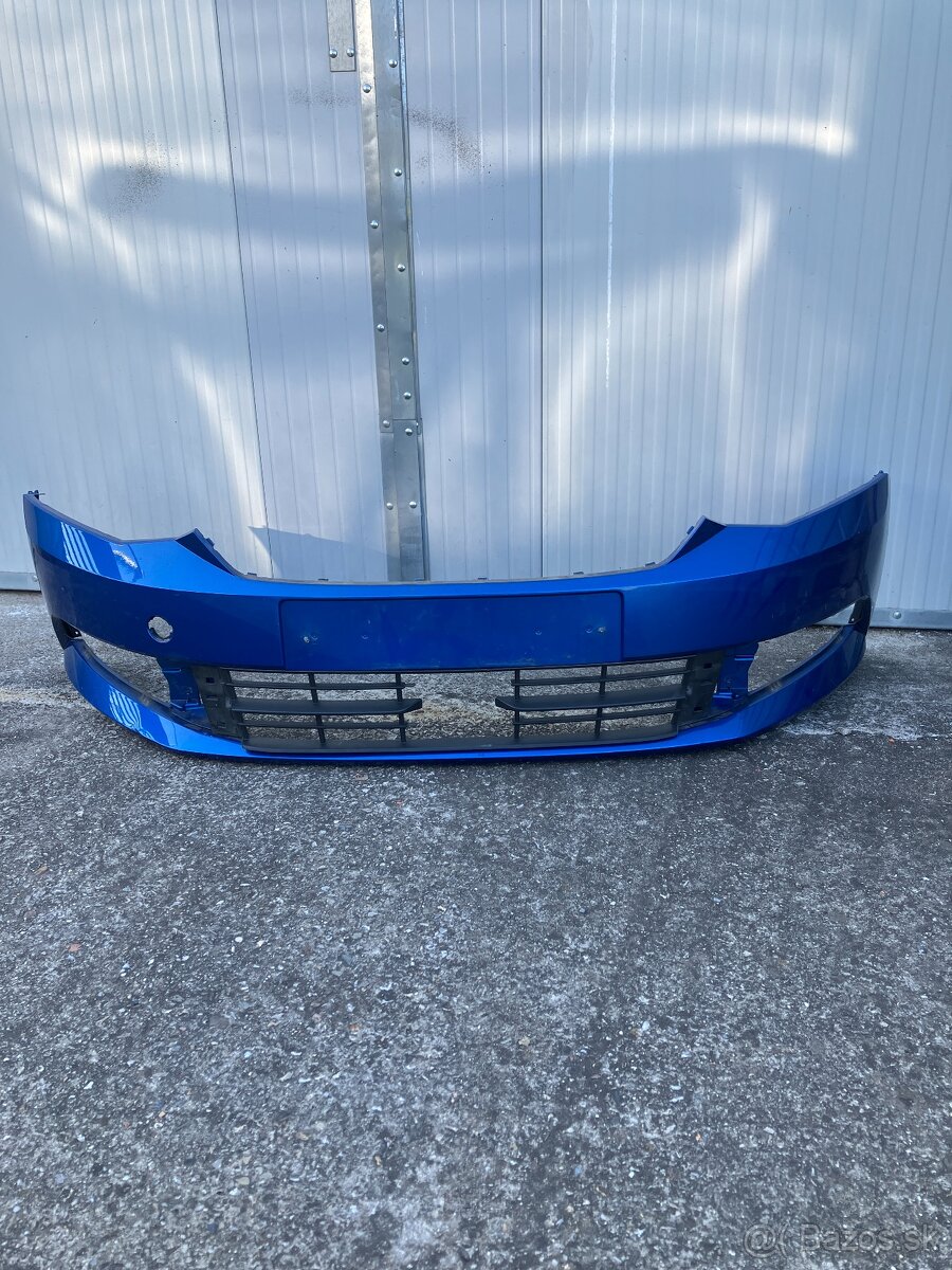 predni naraznik skoda fabia III 3 14-18 modry