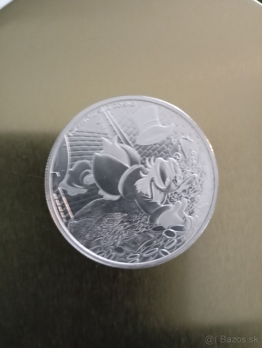 Investičné strieborné mince 999/1000 1oz