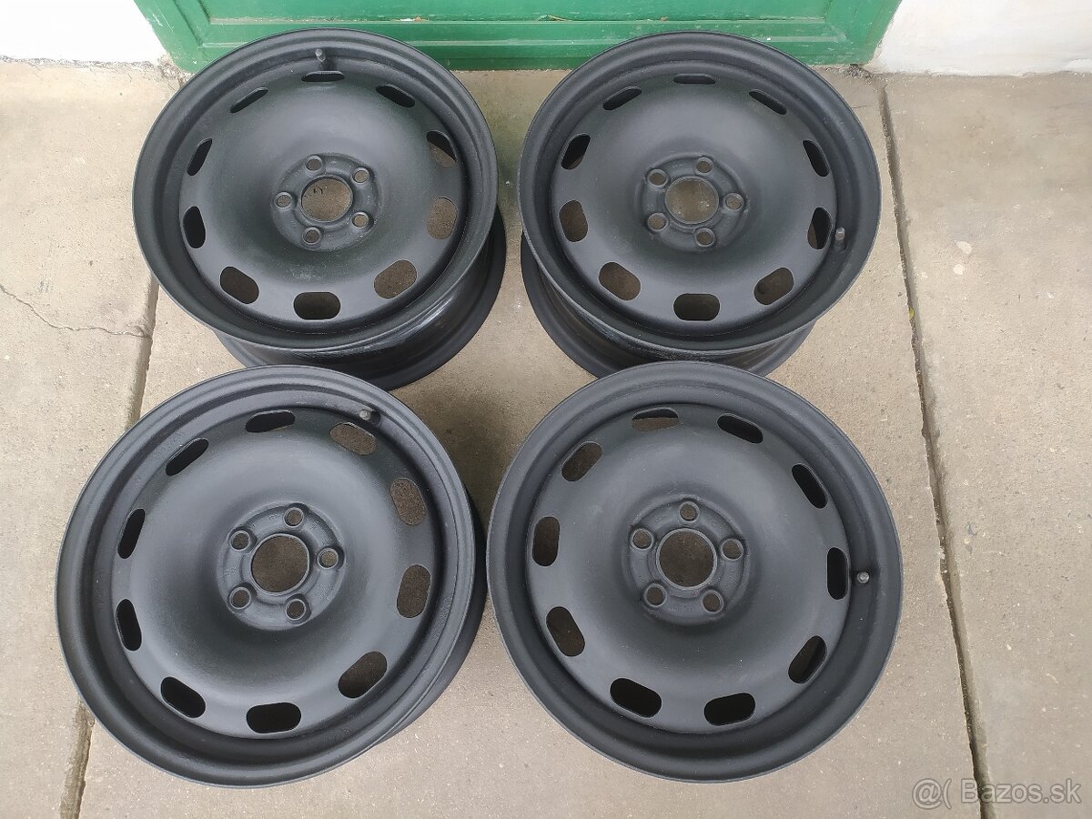 5x100 r15 plechové disky