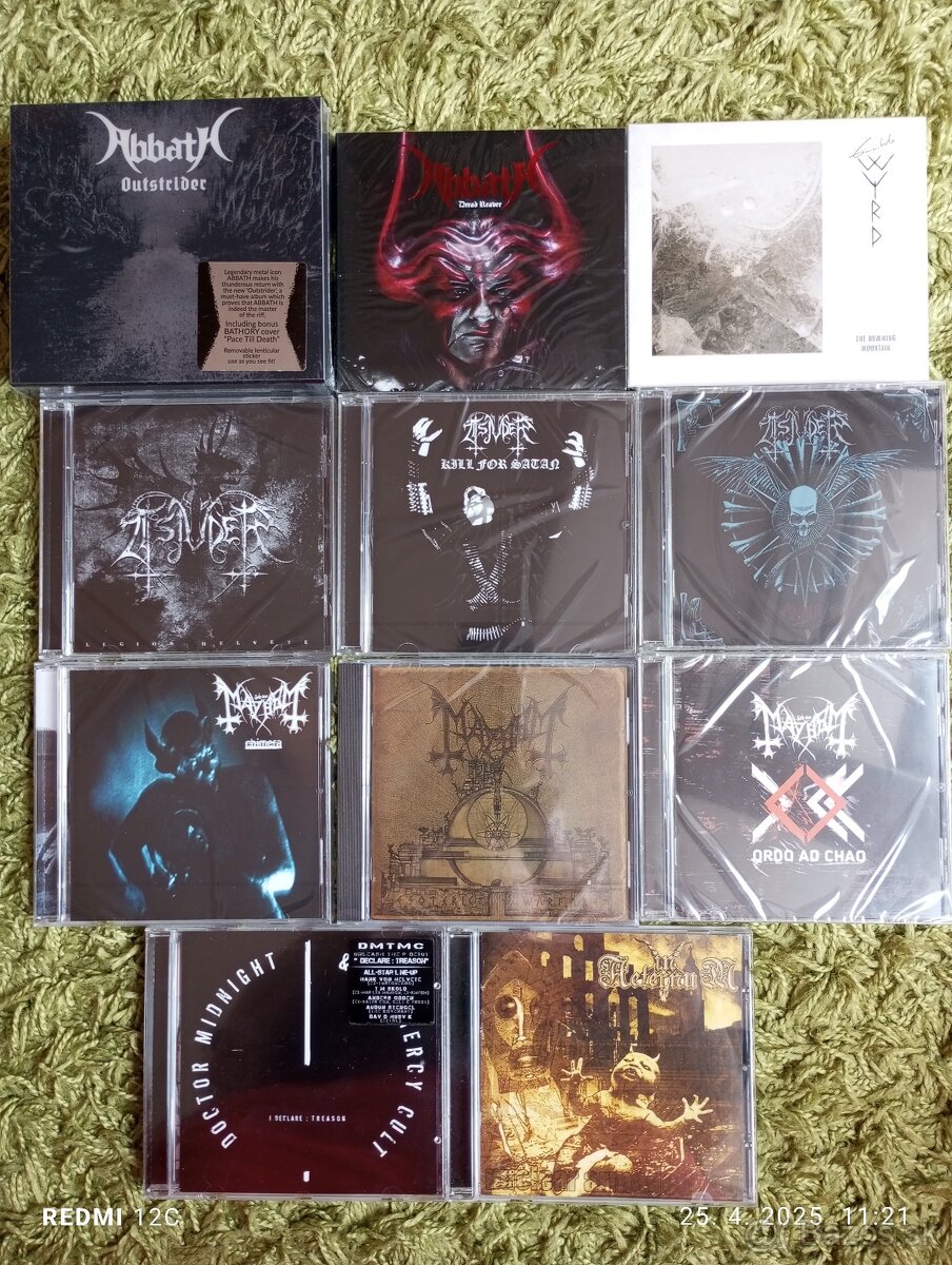 Black metal CD