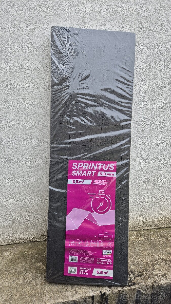 Podložka pod plávajúcu podlahu Sprintus Smart