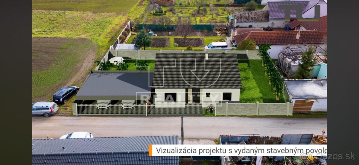 Stavebný pozemok s projektom a stavebným povolením...