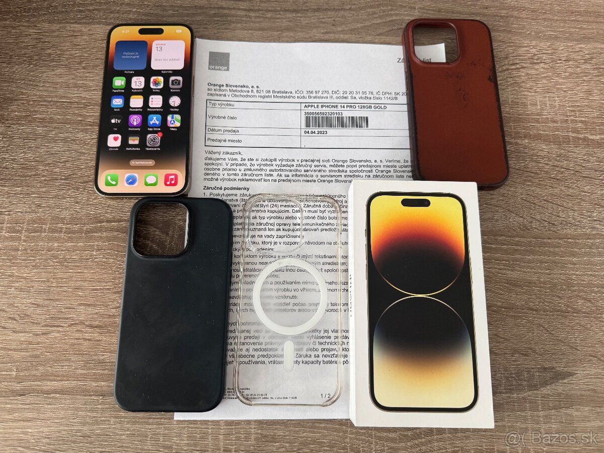 TOP iPhone 14 Pro GOLD