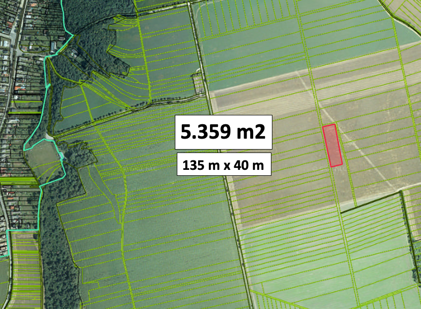 Šípkové – 5.360 m2 PÔDA v podiele 1/1
