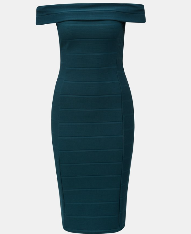 Zelené šaty 38/M Dorothy Perkins