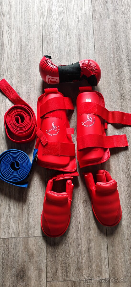 predám chrániče na karate kumite