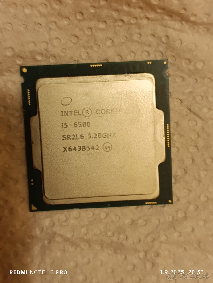 INTEL CORE I5-6500 SOCKET 1151
