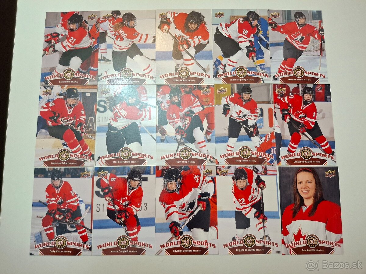 Hokejove karty,karticky - 2010 UD World of Sports