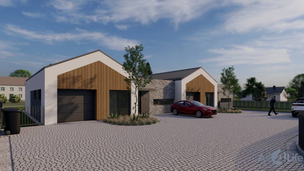 4i. novostavba rodinného domu s garážou v obci Krakovany RD 