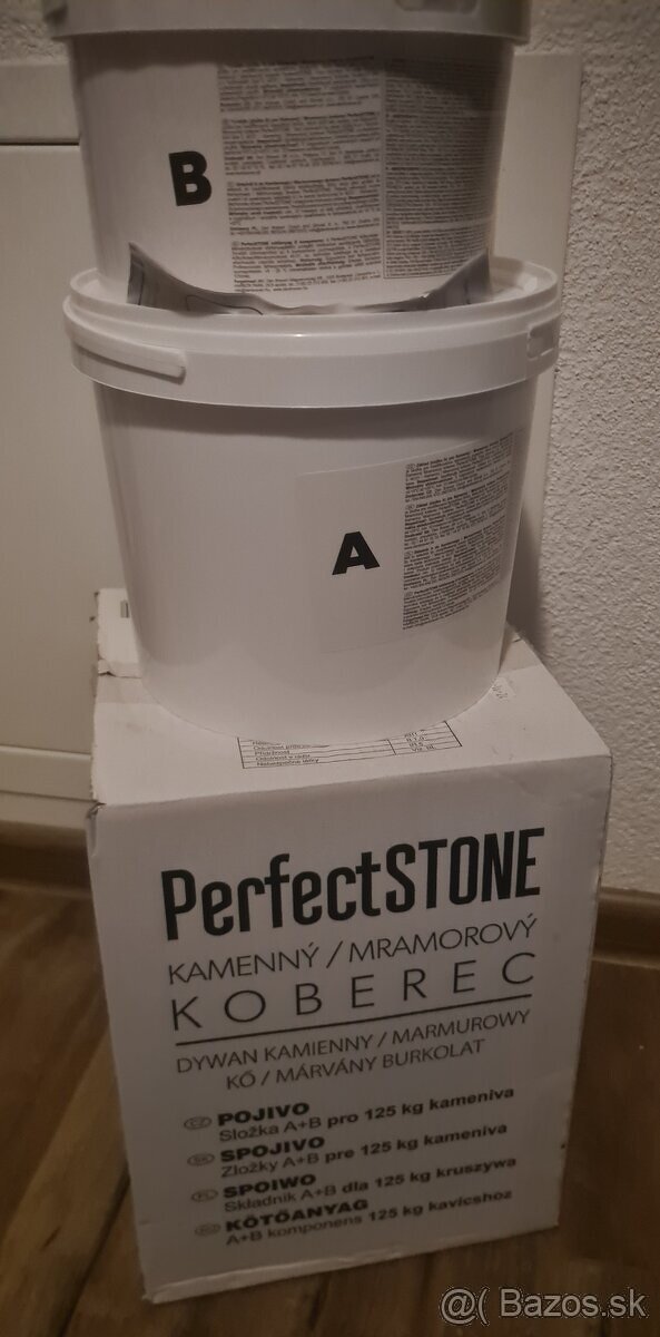 2 kusy Den Braven spojiva A + B na 125 kg, spolu na 250 kg