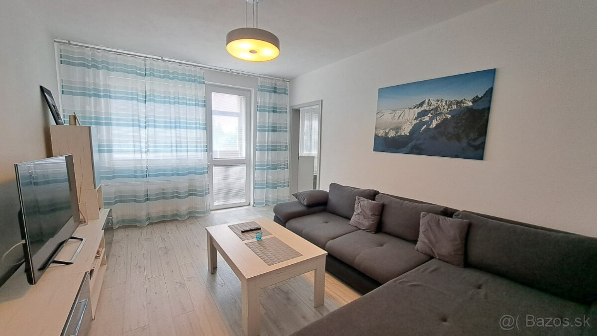 Prenájom krásneho 2-izbového bytu v Tatrách v blízkosti lesa