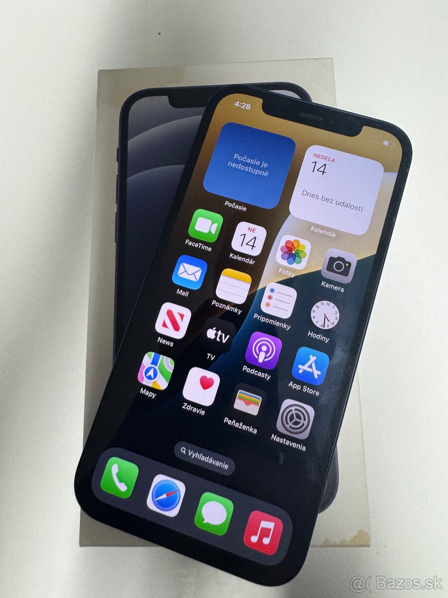iPhone 12 – 64 GB – čierny